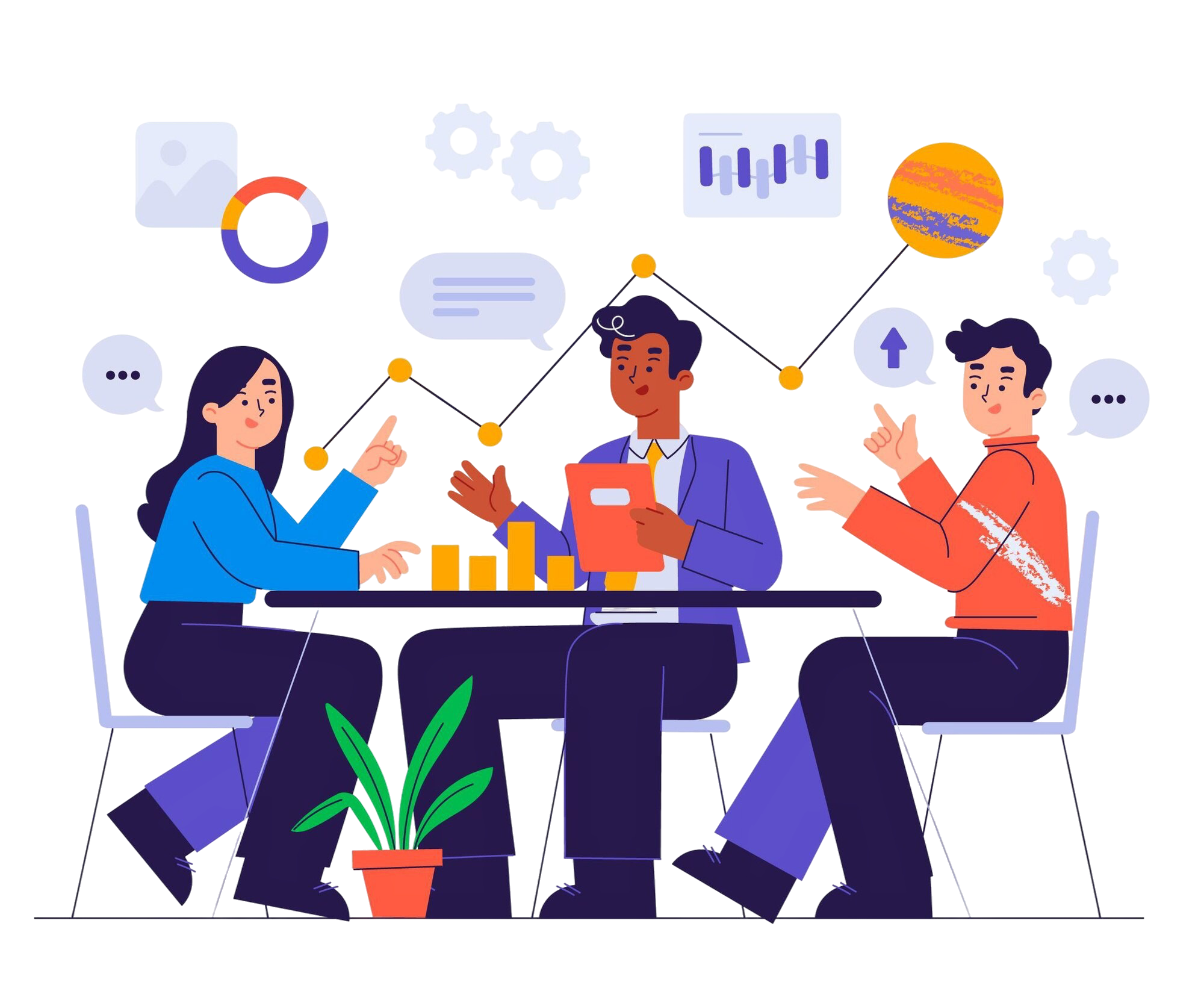 concepto-comunicacion-empresarial-diseno-plano